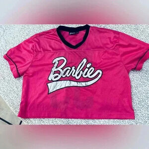 Barbie Hot Pink Malibu Barbie Jersey Size Large